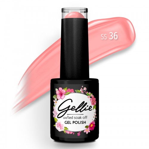 Gellie Ημιμόνιμο Βερνίκι Νυχιών SS36, 10ml