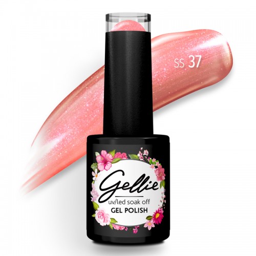 Gellie Ημιμόνιμο Βερνίκι Νυχιών SS37, 10ml