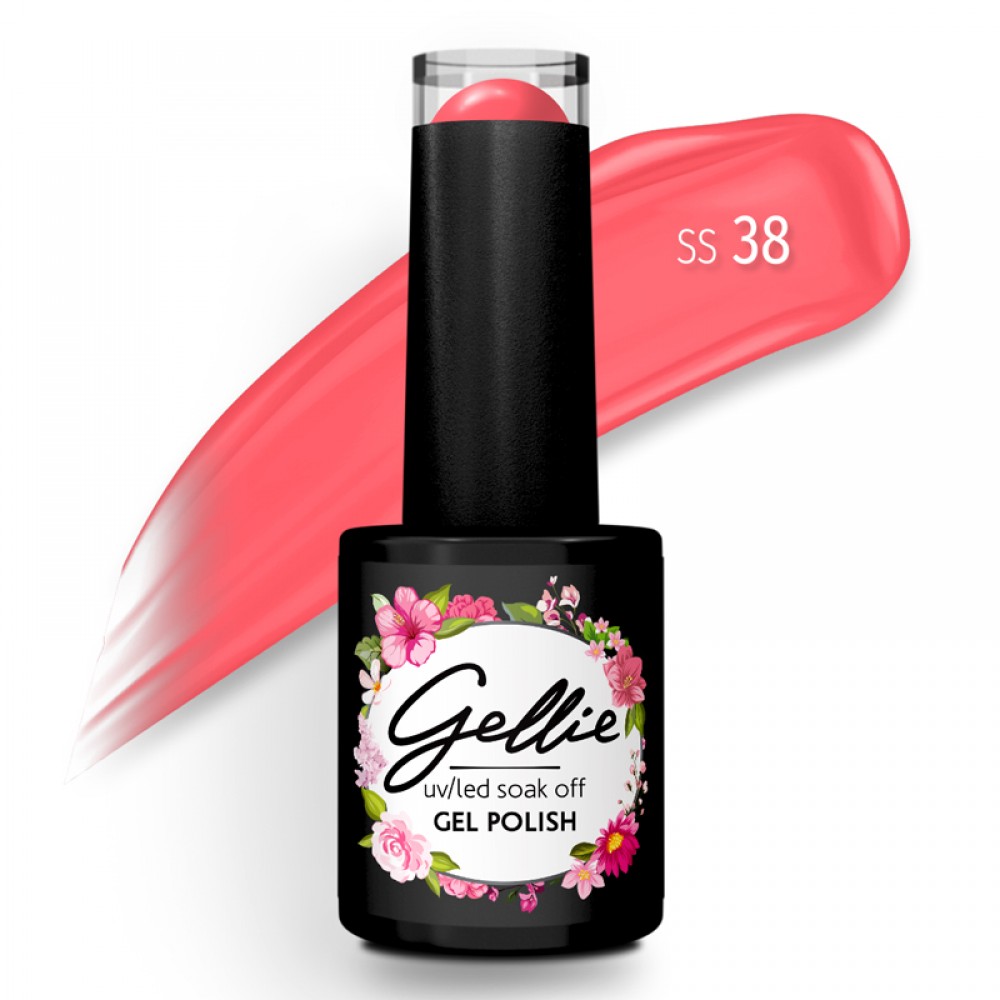 Gellie Ημιμόνιμο Βερνίκι Νυχιών SS38, 10ml Gellie Ημιμόνιμο Βερνίκι Νυχιών SS38, 10ml