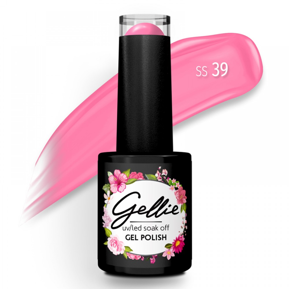 Gellie Ημιμόνιμο Βερνίκι Νυχιών SS39, 10ml