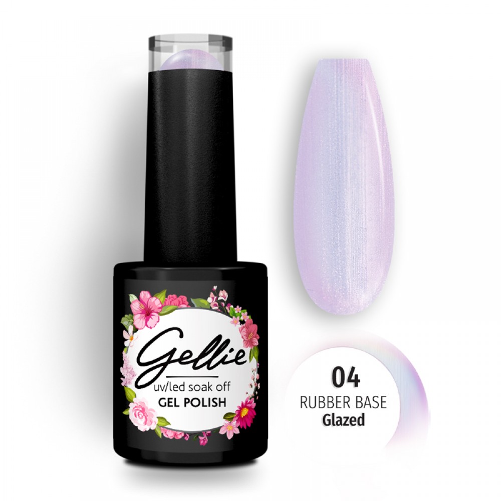 Gellie Rubber Base Glazed 04, 10ml