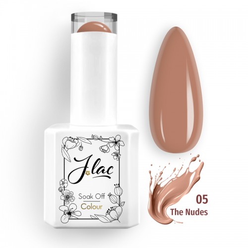 Jlac Ημιμόνιμο Βερνίκι Νυχιών The Nudes 05, 15ml