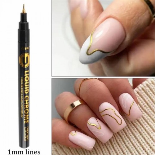 J.K Nail Pen Gold (022883) - Liner