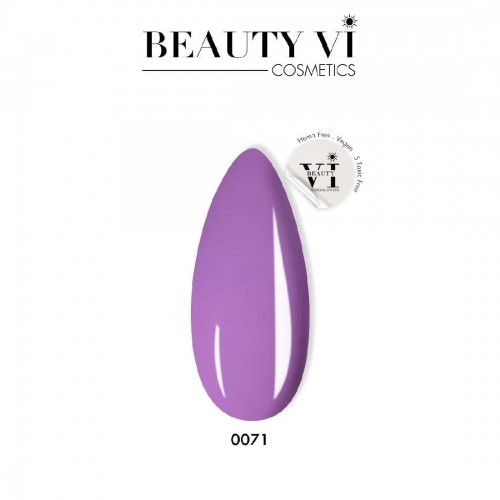 Ημιμόνιμο Βερνίκι Νυχιών Beauty VI-071  15ML