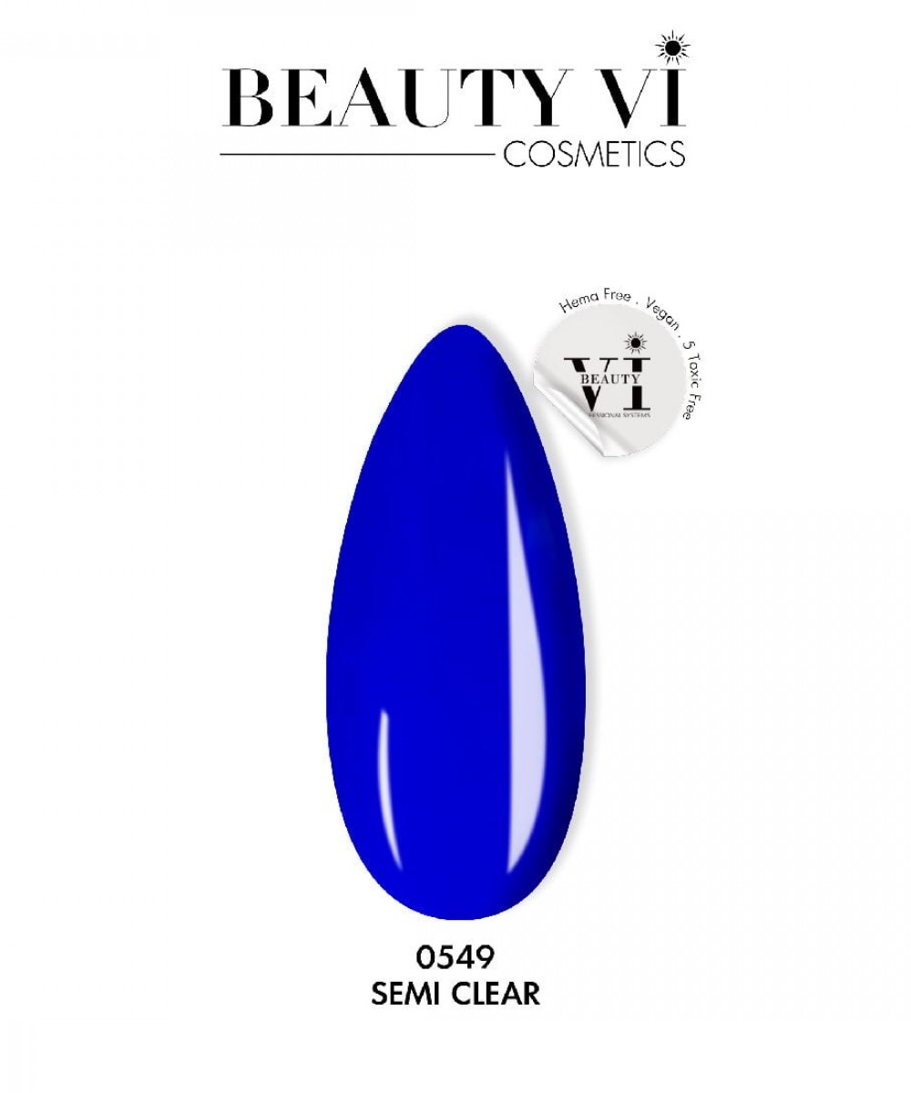 Ημιμόνιμο Βερνίκι Νυχιών Beauty VI-549 15ML