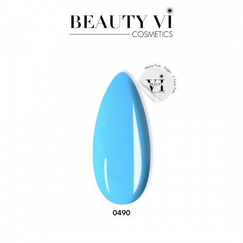 Ημιμόνιμο Βερνίκι Νυχιών Beauty VI-490 15ML