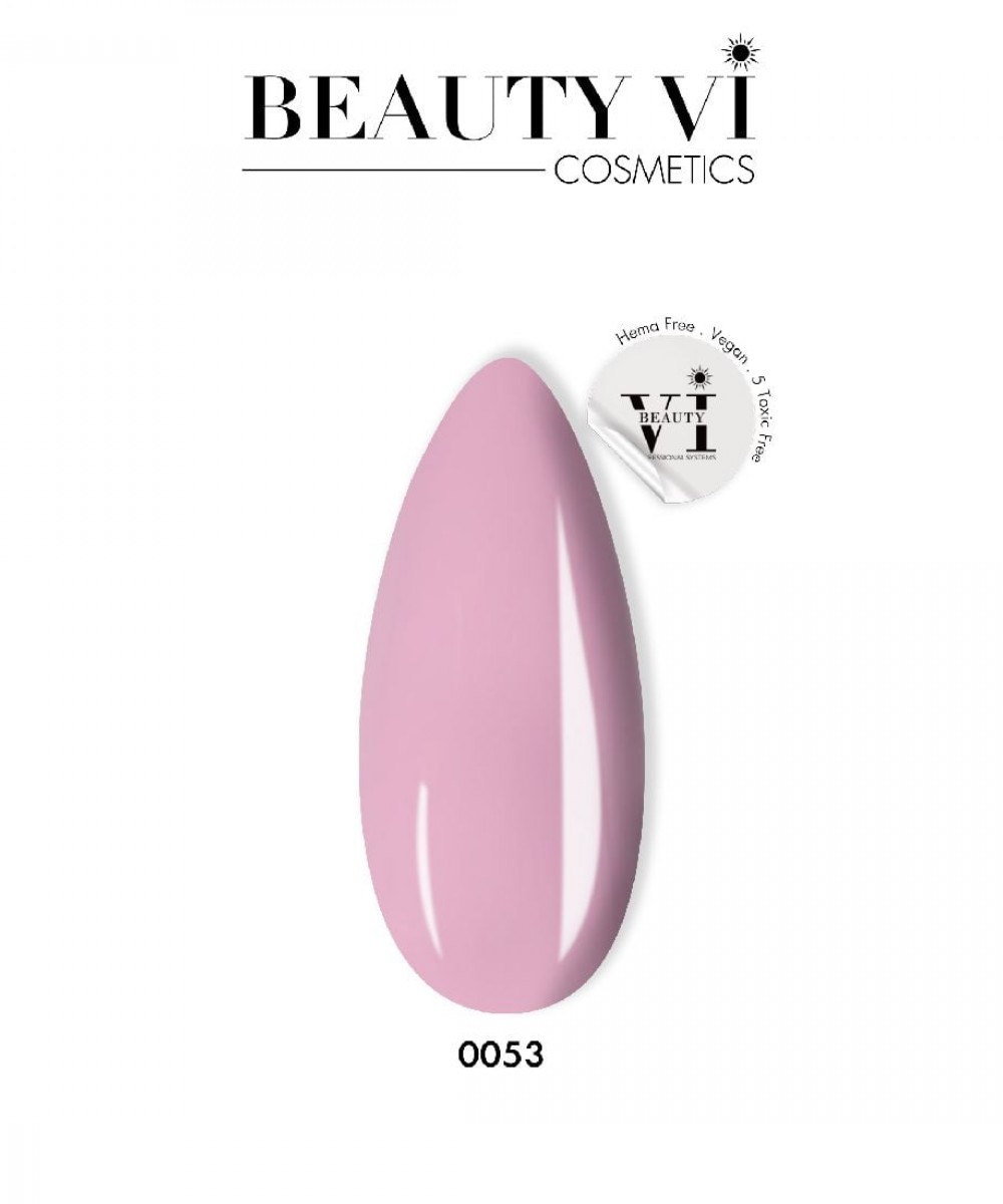 Ημιμόνιμο Βερνίκι Νυχιών Beauty VI-053  15ML