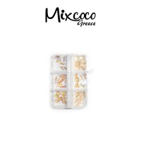 Mixcoco Multi-Shaped Crystal Rhinestones Set