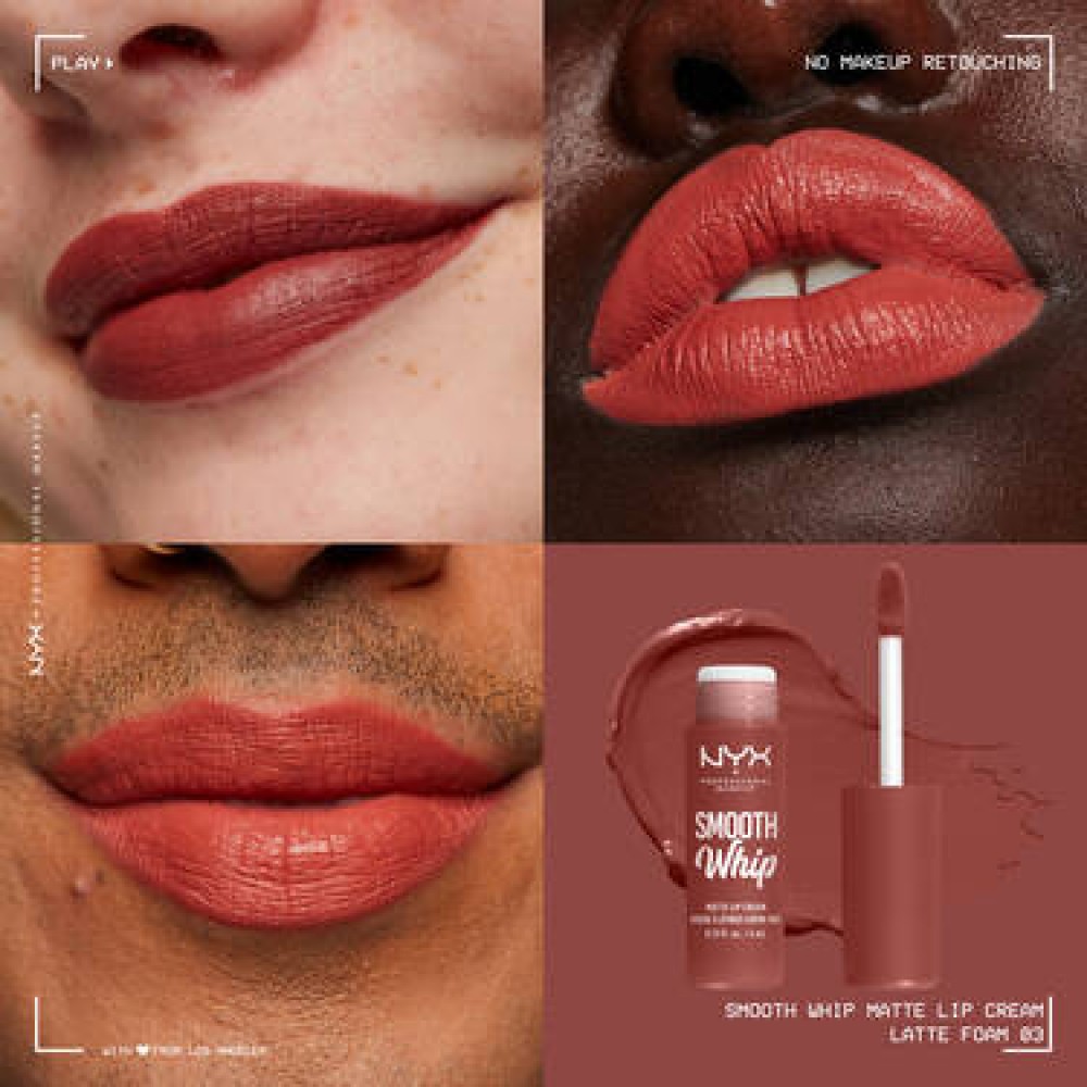 Nyx Smooth Whip Matter Lip Cream Κραγιόν Latte Foam