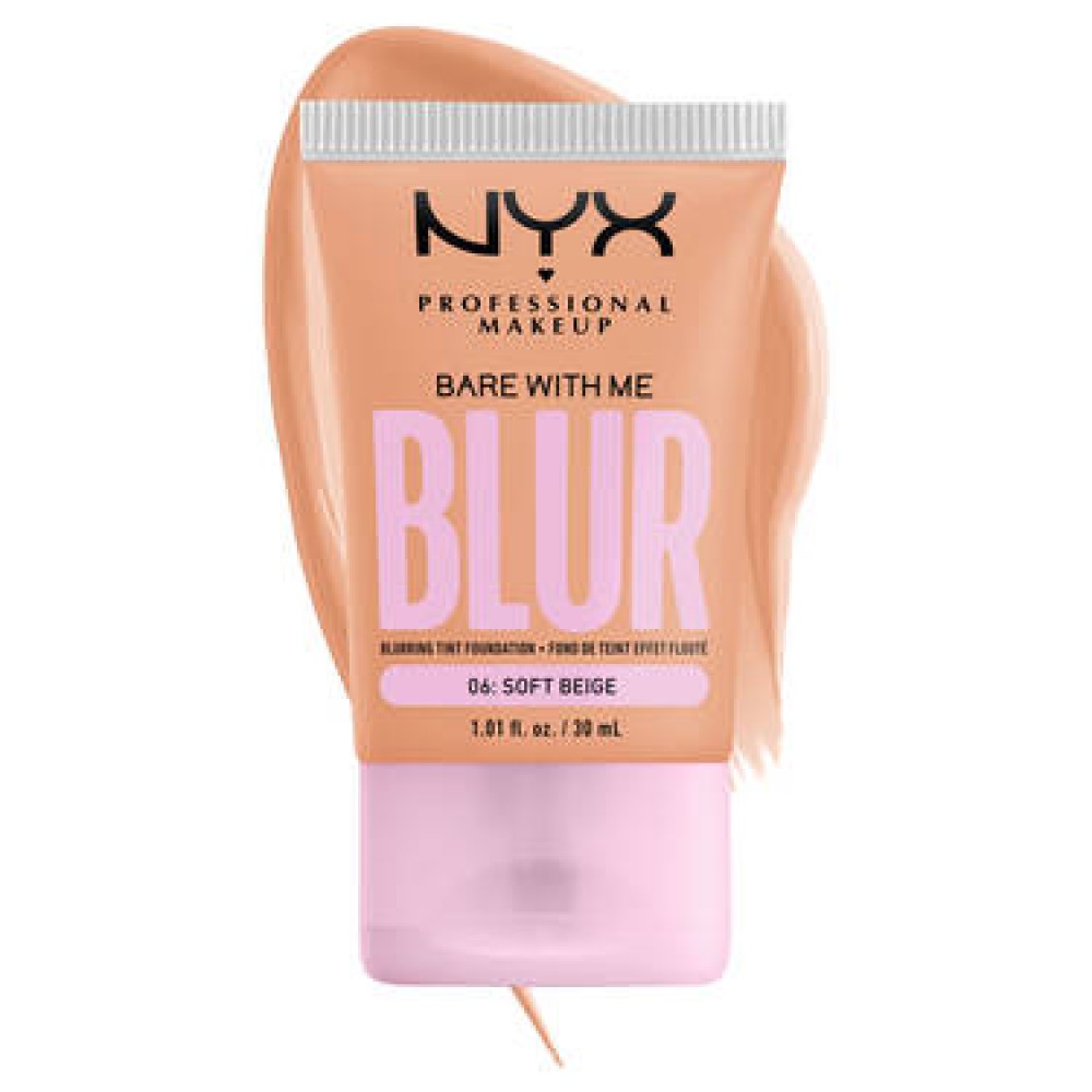 Nyx Bare With Me Blur Skin Tint Foundation Soft beige