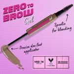 Nyx Zero To Brow Longwear Gel Espresso Nyx Zero To Brow Longwear Gel Espresso