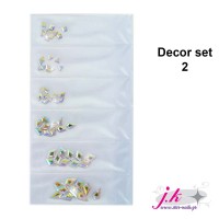J.K Κρύσταλλα Διακόσμησης Νυχιών Set 2 (022265)