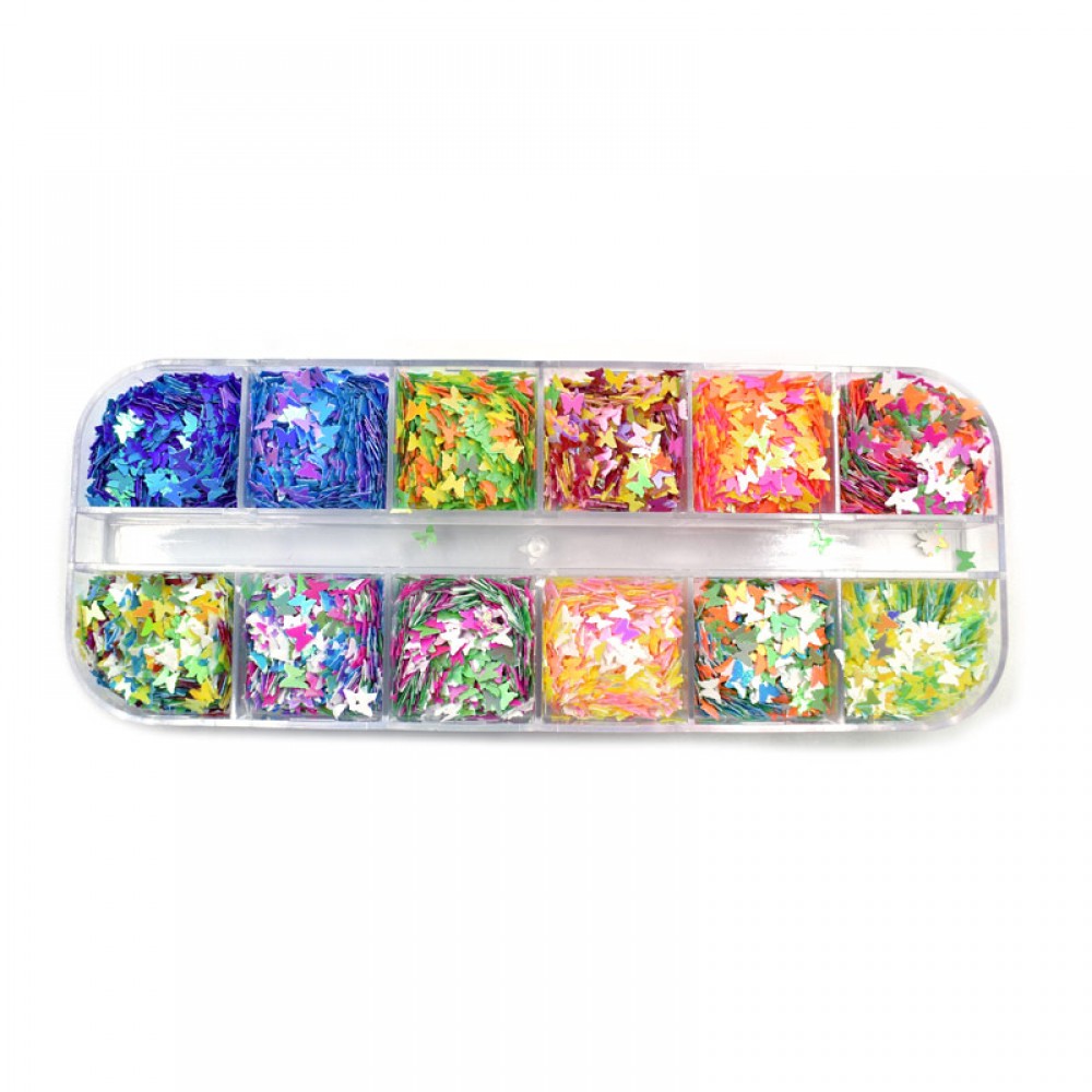 J.K Butterfly Box 06 - Διακοσμητικά Νυχιών J.K Butterfly Box 06 - Διακοσμητικά Νυχιών