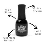 Orly Top Coat Fast Dry Shining Armor 18ml Orly Top Coat Fast Dry Shining Armor 18ml