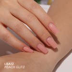 Bluesky Fast & Easy Builder Gel LBA12 Peach Glitz ,15Gr Bluesky Fast & Easy Builder Gel LBA12 Peach Glitz ,15Gr