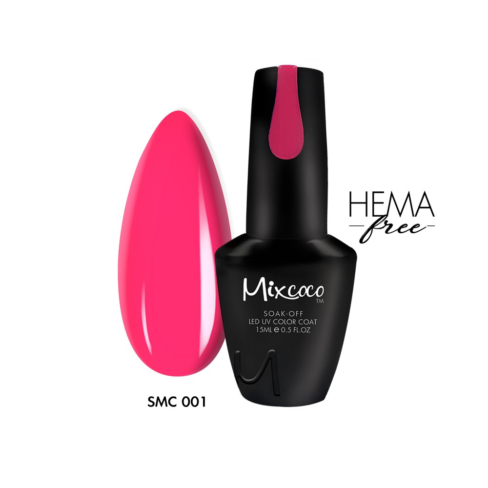 Mixcoco Ημιμόνιμο Βερνίκι Νυχιών 01  15ml