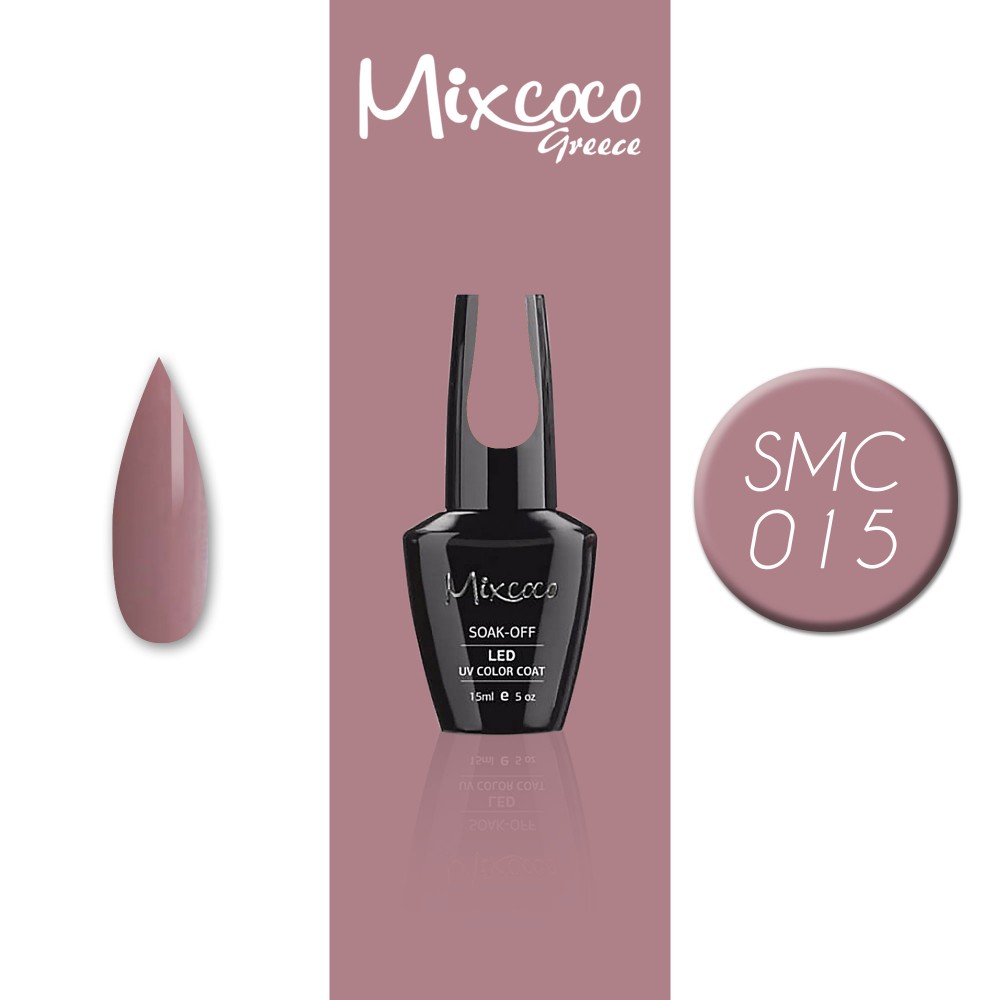 Mixcoco Ημιμόνιμο Βερνίκι Νυχιών SMC 15 15ml Hema Free