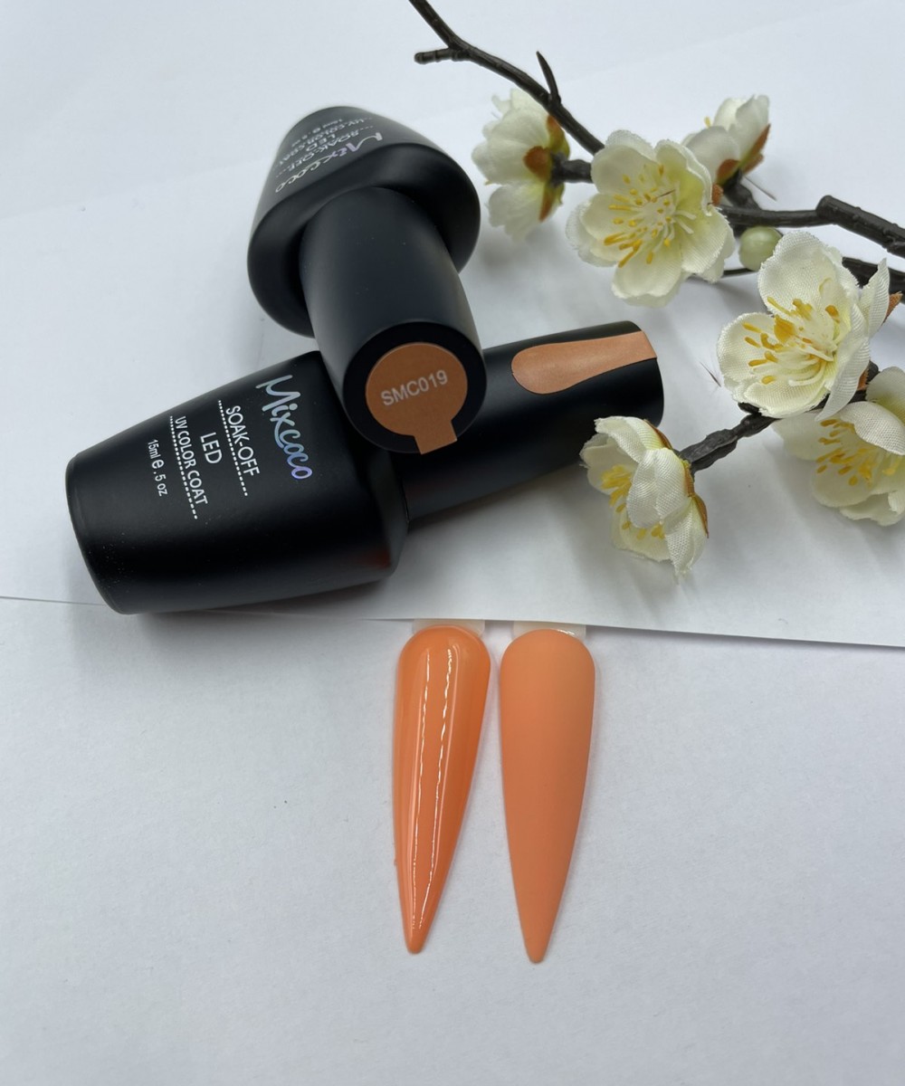 Mixcoco Ημιμόνιμο Βερνίκι Νυχιών SMC 19 15ml Hema Free