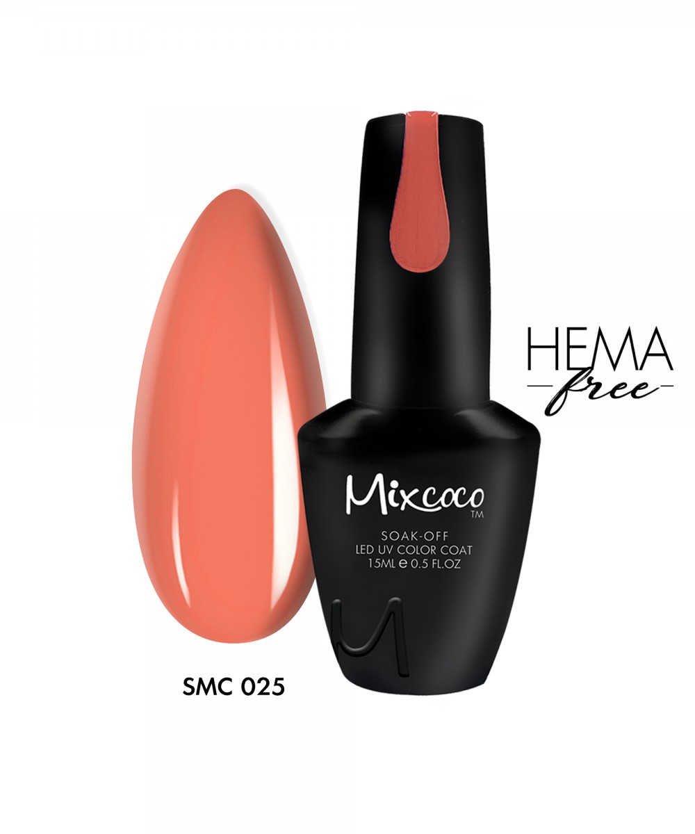 Mixcoco Ημιμόνιμο Βερνίκι Νυχιών SMC 25 15ml Hema Free