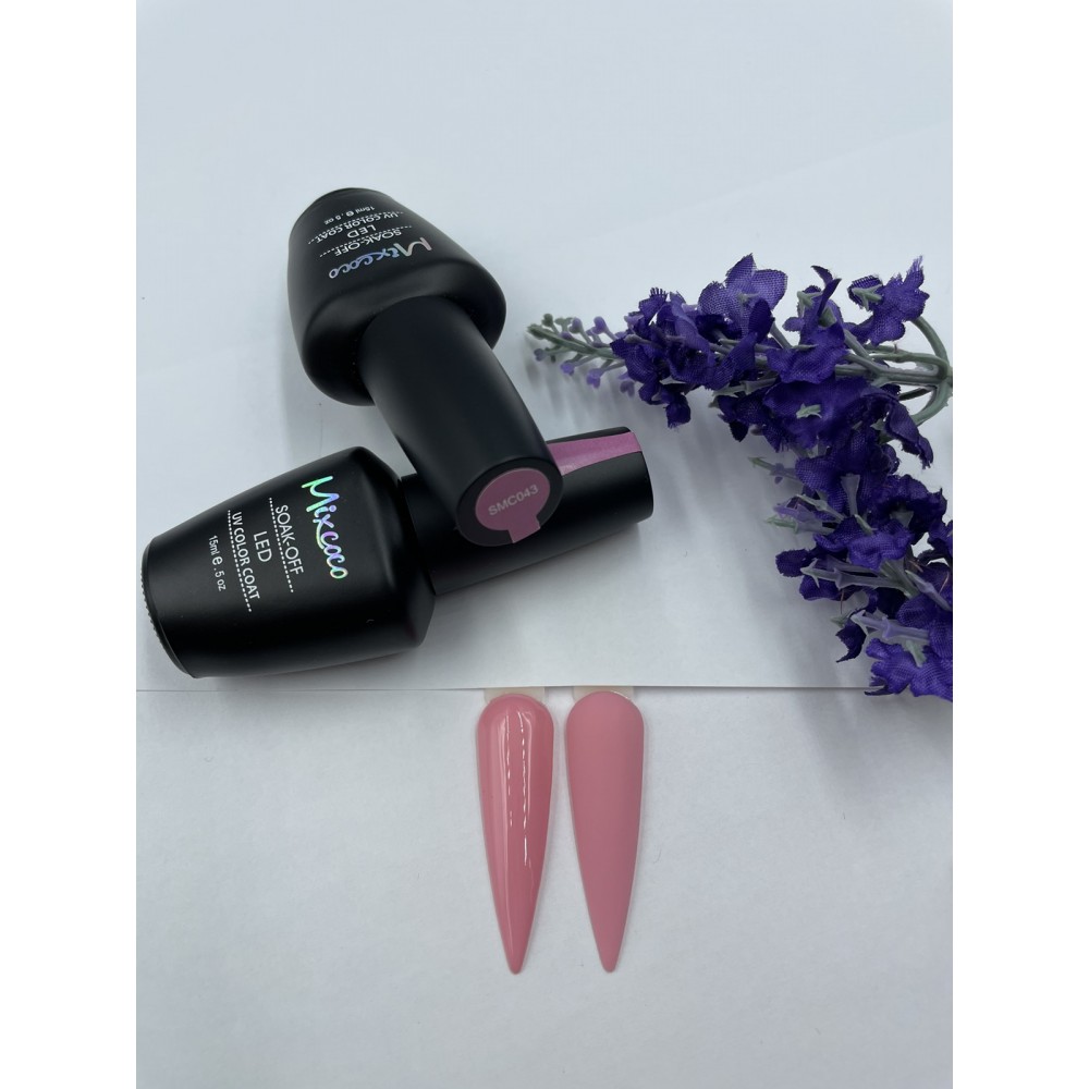 Mixcoco Ημιμόνιμο Βερνίκι Νυχιών SMC 43 15ml Hema Free
