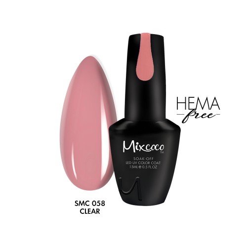 Mixcoco Ημιμόνιμο Βερνίκι Νυχιών SMC 58 15ml Hema Free