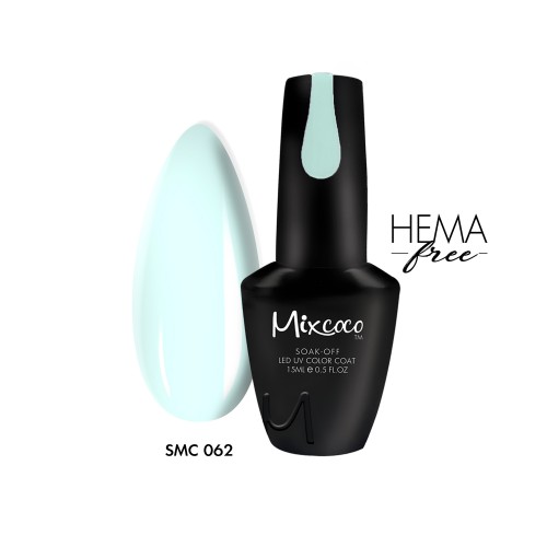 Mixcoco Ημιμόνιμο Βερνίκι Νυχιών SMC 62 15ml Hema Free