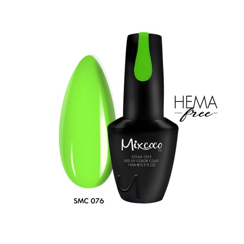 Mixcoco Ημιμόνιμο Βερνίκι Νυχιών SMC 76 15ml Hema Free