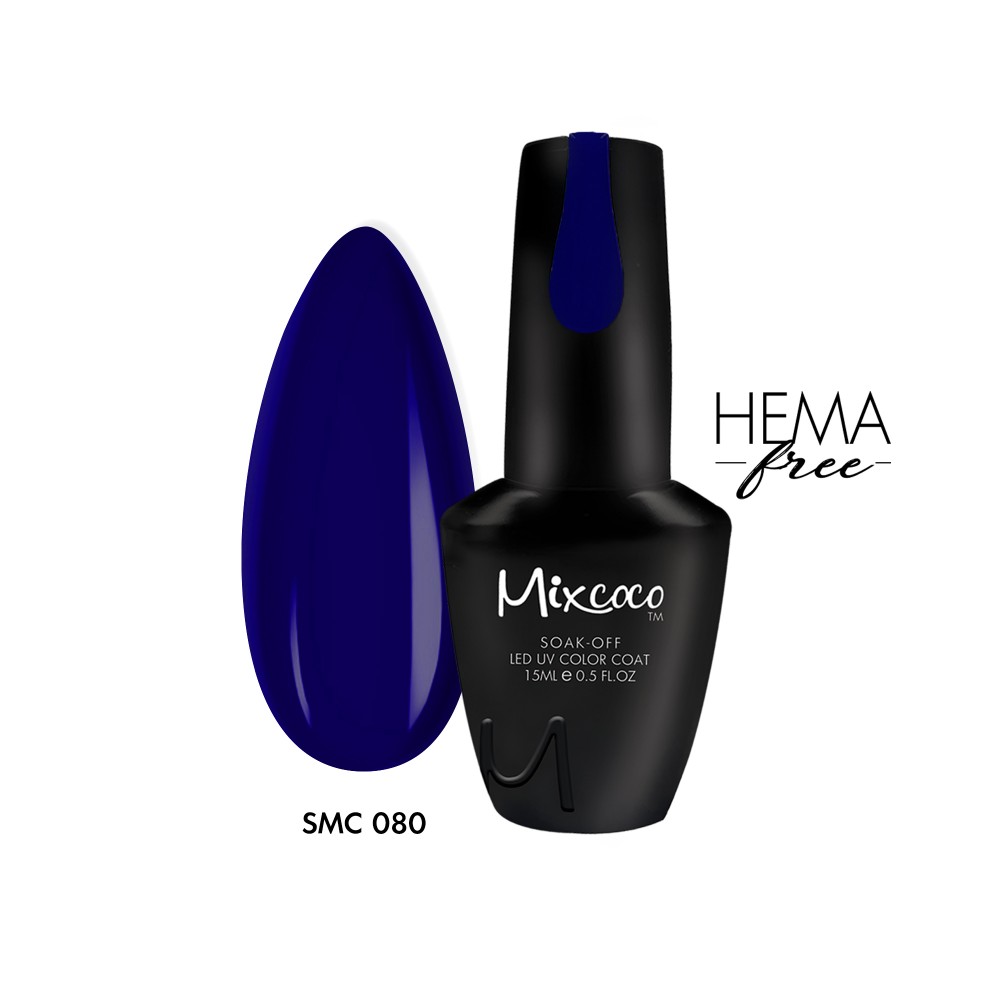 Mixcoco Ημιμόνιμο Βερνίκι Νυχιών SMC 80 15ml Hema Free