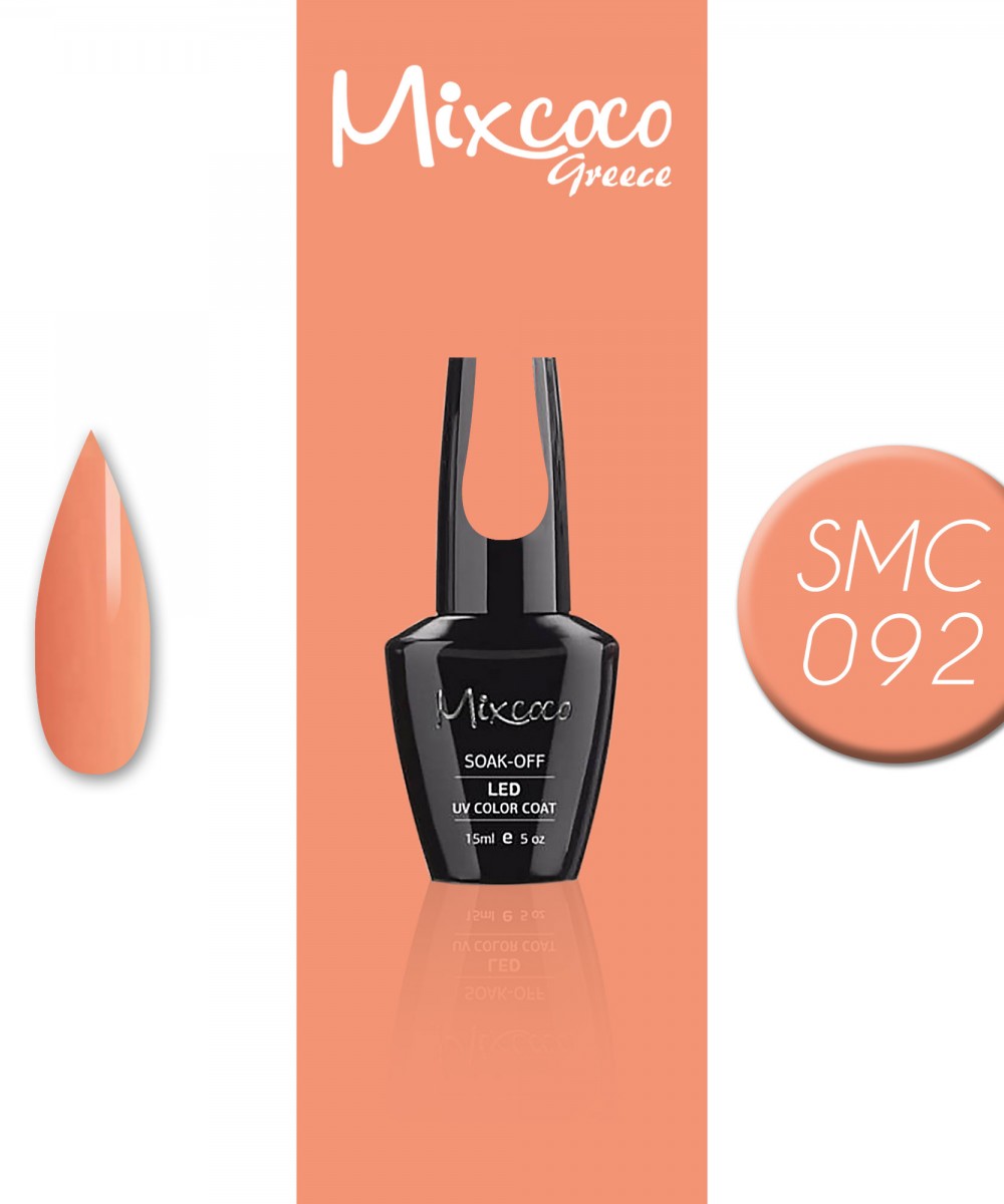Mixcoco Ημιμόνιμο Βερνίκι Νυχιών SMC 92 15ml Hema Free