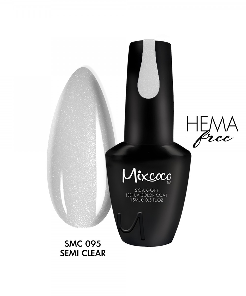 Mixcoco Ημιμόνιμο Βερνίκι Νυχιών SMC 95 15ml Hema Free