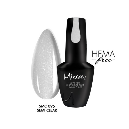 Mixcoco Ημιμόνιμο Βερνίκι Νυχιών SMC 95 15ml Hema Free