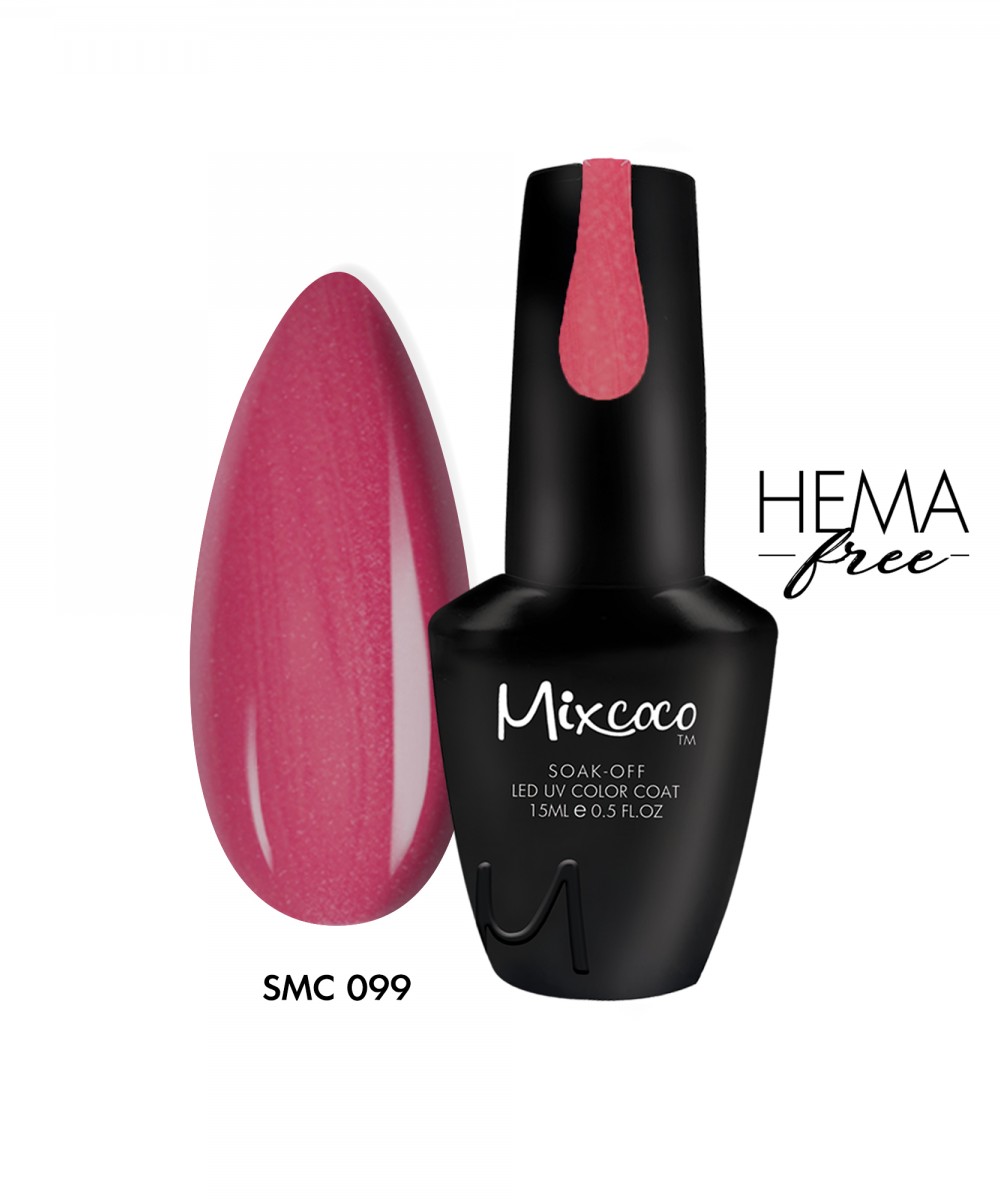 Mixcoco Ημιμόνιμο Βερνίκι Νυχιών SMC 99 15ml Hema Free