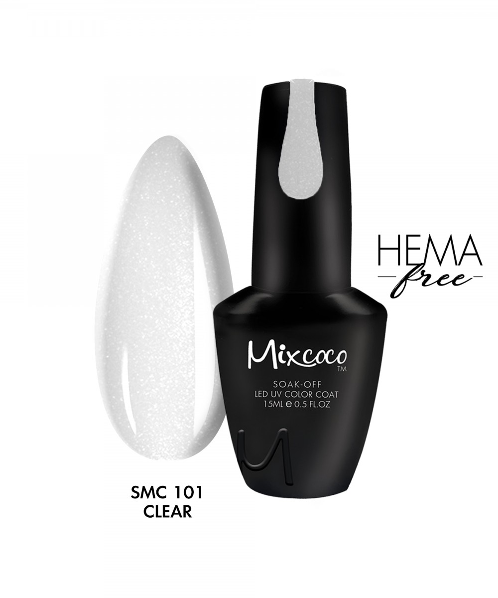 Mixcoco Ημιμόνιμο Βερνίκι Νυχιών SMC 101 15ml Hema Free