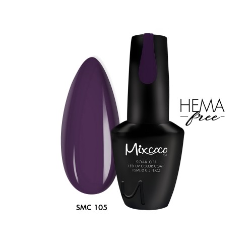 Mixcoco Ημιμόνιμο Βερνίκι Νυχιών SMC 105 15ml Hema Free