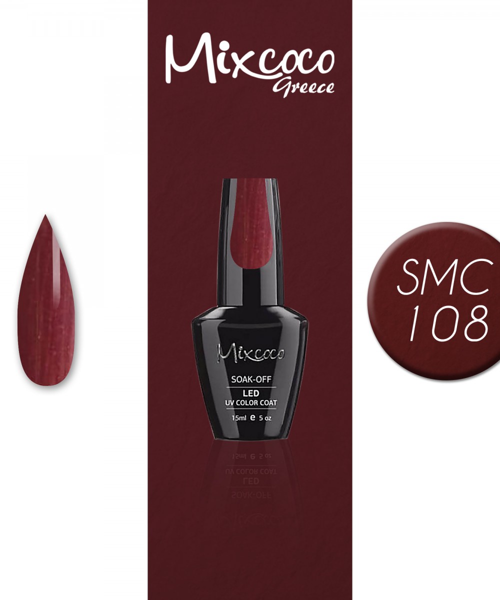 Mixcoco Ημιμόνιμο Βερνίκι Νυχιών SMC 108 15ml Hema Free