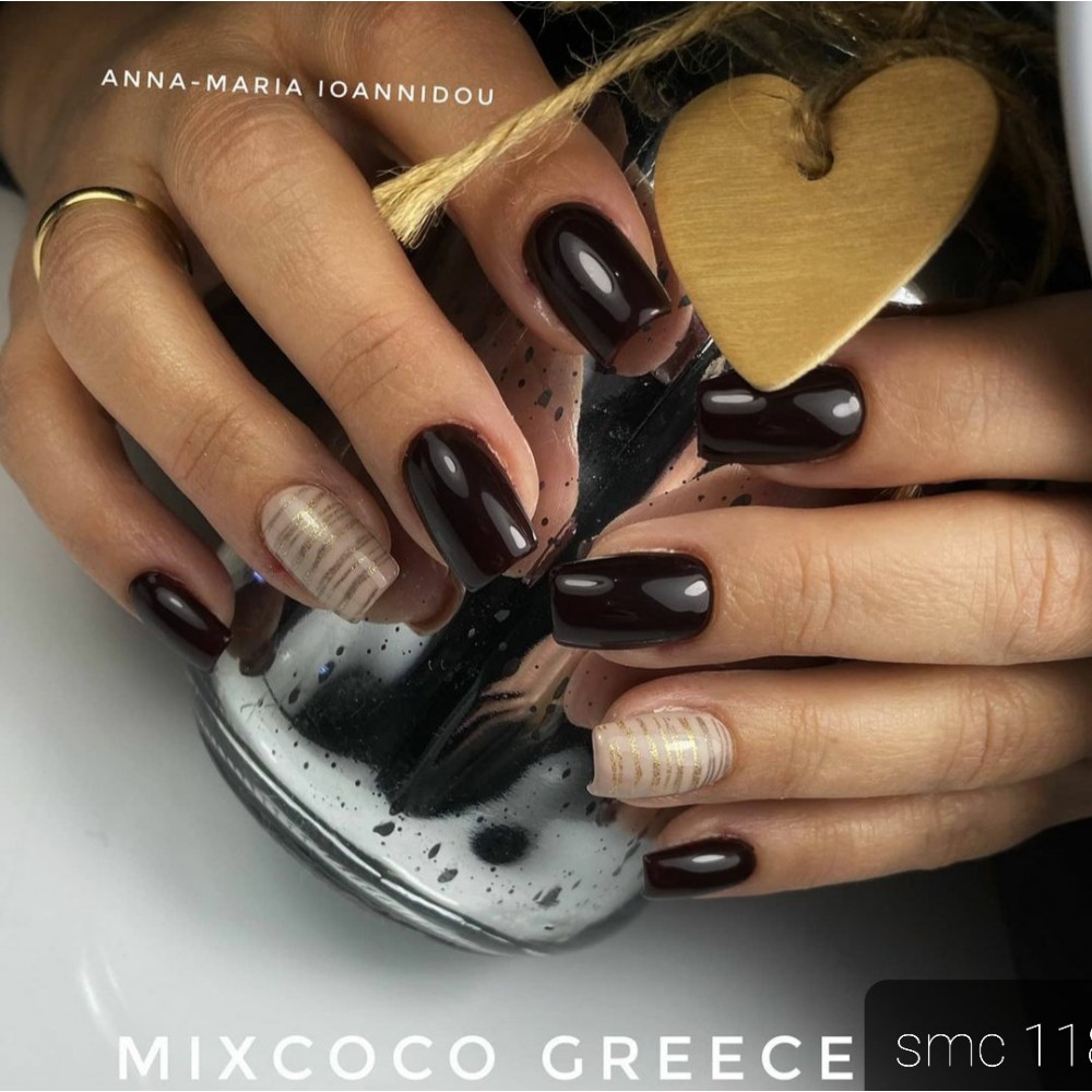 Mixcoco Ημιμόνιμο Βερνίκι Νυχιών SMC 118 15ml Hema Free