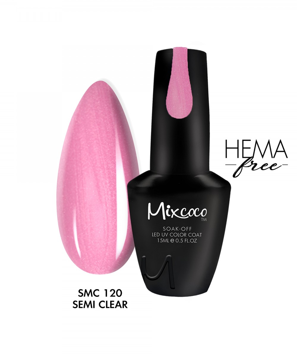 Mixcoco Ημιμόνιμο Βερνίκι Νυχιών SMC 120 15ml Hema Free
