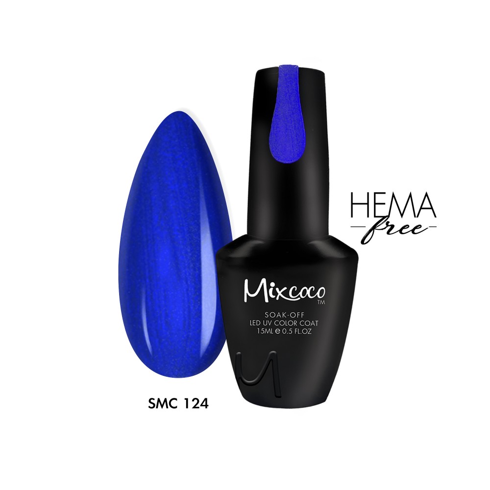 Mixcoco Ημιμόνιμο Βερνίκι Νυχιών SMC 124 15ml Hema Free