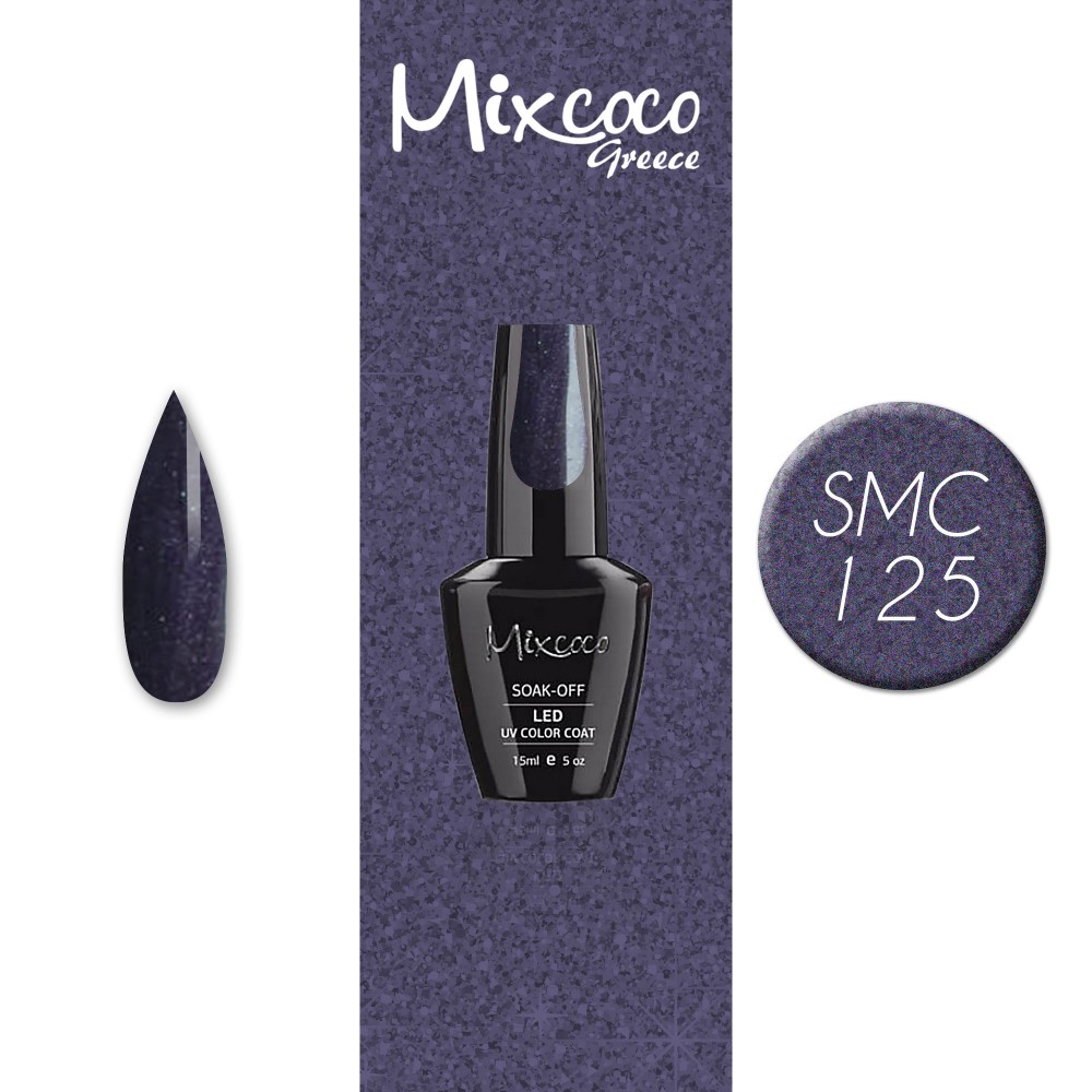 Mixcoco Ημιμόνιμο Βερνίκι Νυχιών 125 15ml Mixcoco Ημιμόνιμο Βερνίκι Νυχιών 125 15ml