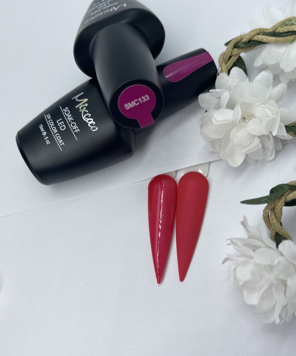 Mixcoco Ημιμόνιμο Βερνίκι Νυχιών SMC 133 Pearly 15ml Hema Free