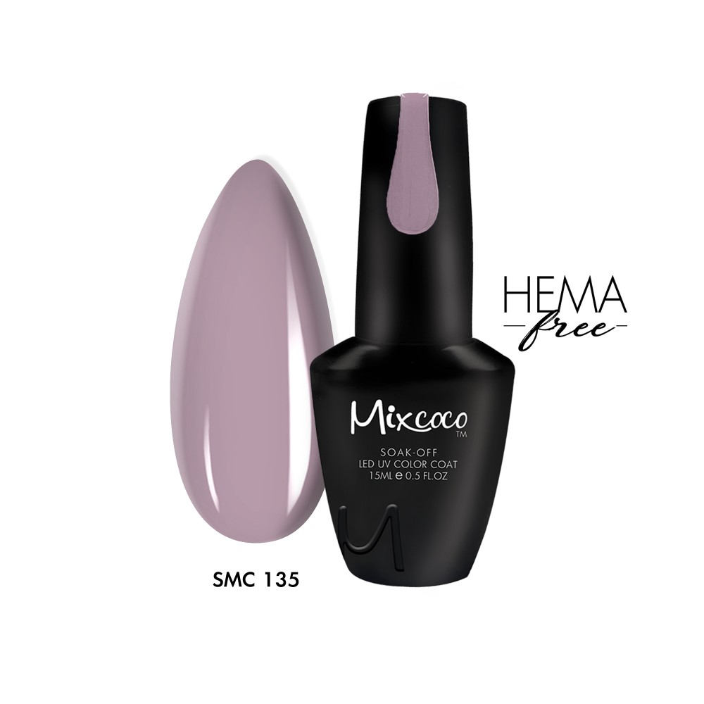 Mixcoco Ημιμόνιμο Βερνίκι Νυχιών SMC 135 15ml Hema Free