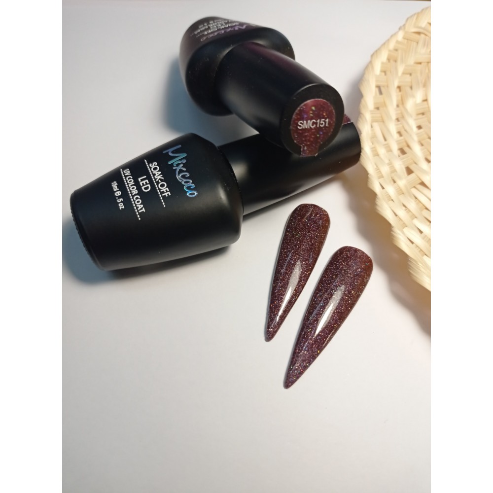 Mixcoco Ημιμόνιμο Βερνίκι Νυχιών SMC  151 15ml Hema Free