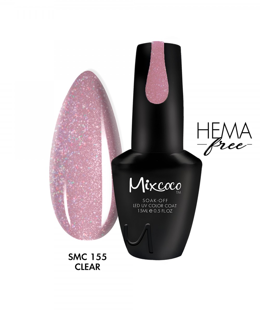 Mixcoco Ημιμόνιμο Βερνίκι Νυχιών SMC  155 15ml Hema Free