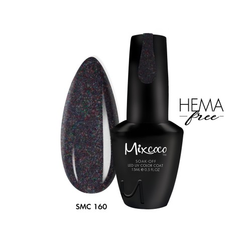 Mixcoco Ημιμόνιμο Βερνίκι Νυχιών SMC 160 15ml Hema Free