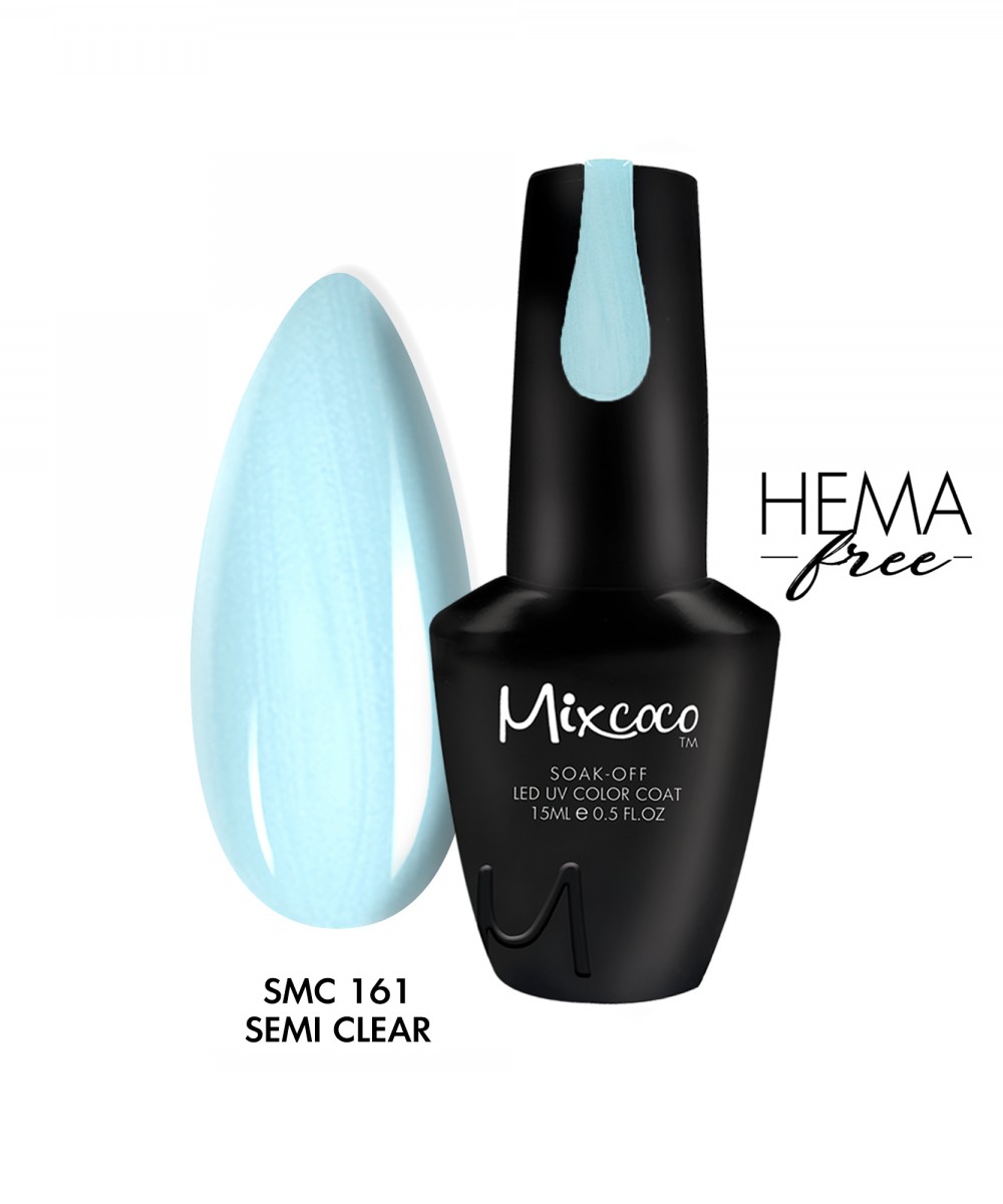 Mixcoco Ημιμόνιμο Βερνίκι Νυχιών SMC 161 15ml Hema Free