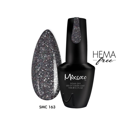Mixcoco Ημιμόνιμο Βερνίκι Νυχιών SMC 163 15ml Hema Free