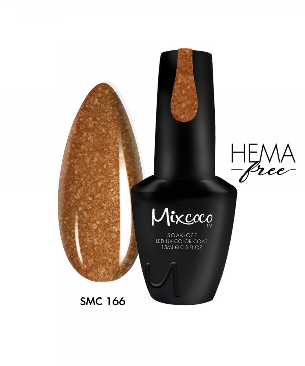 Mixcoco Ημιμόνιμο Βερνίκι Νυχιών SMC 166 15ml Hema Free