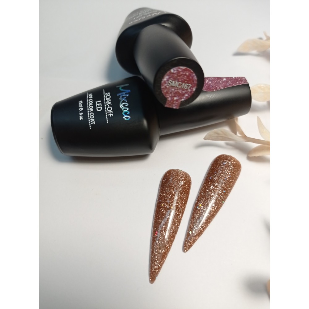 Mixcoco Ημιμόνιμο Βερνίκι Νυχιών SMC 167 15ml Hema Free