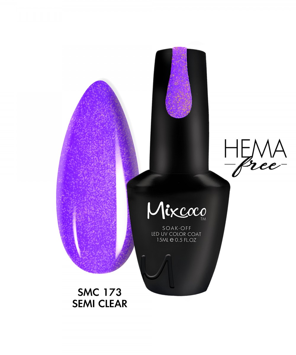 Mixcoco Ημιμόνιμο Βερνίκι Νυχιών SMC 173 15ml Hema Free