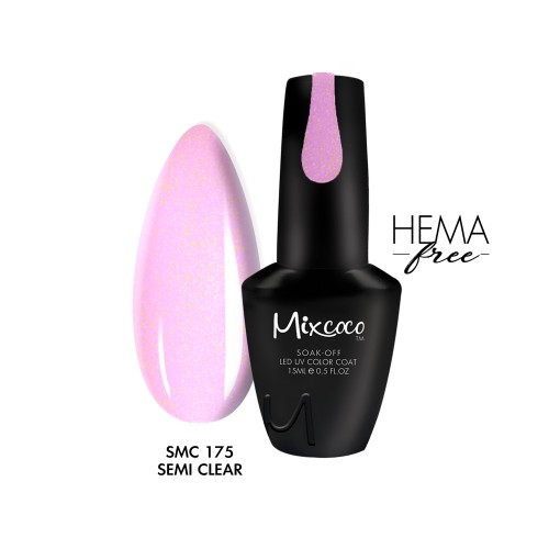 Mixcoco Ημιμόνιμο Βερνίκι Νυχιών SMC 175 15ml Hema Free